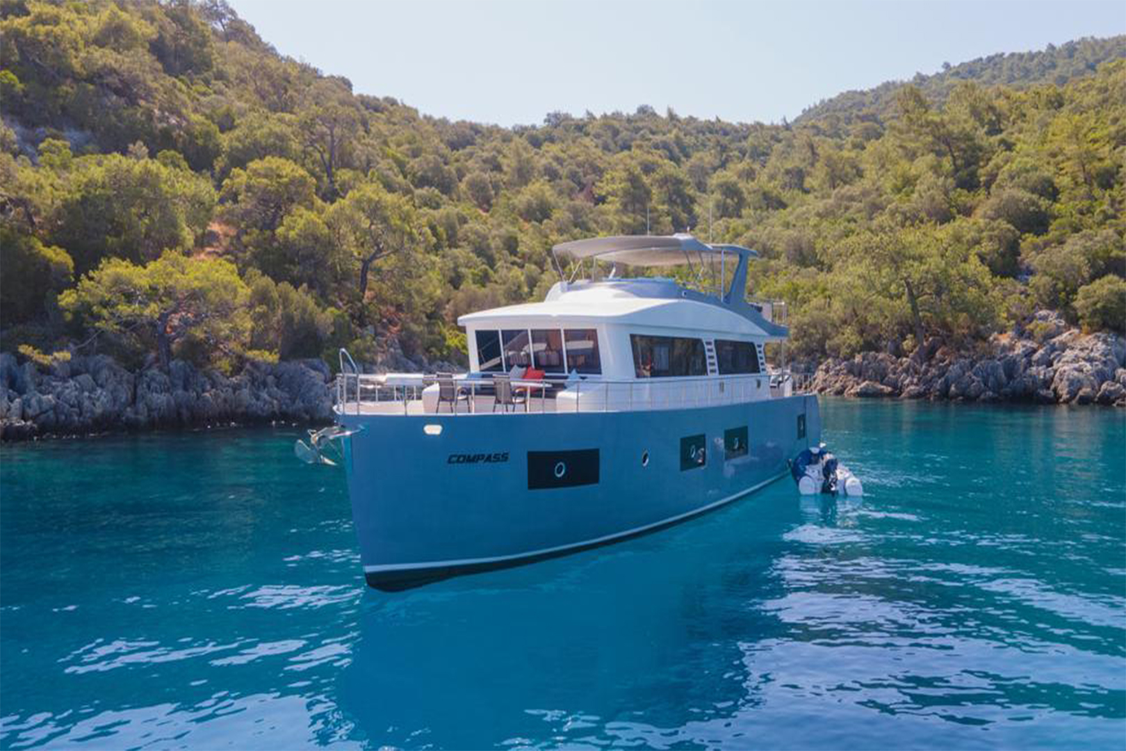 COMPASS Yacht Charter Details, Fethiye Shipyard CHARTERWORLD Luxury